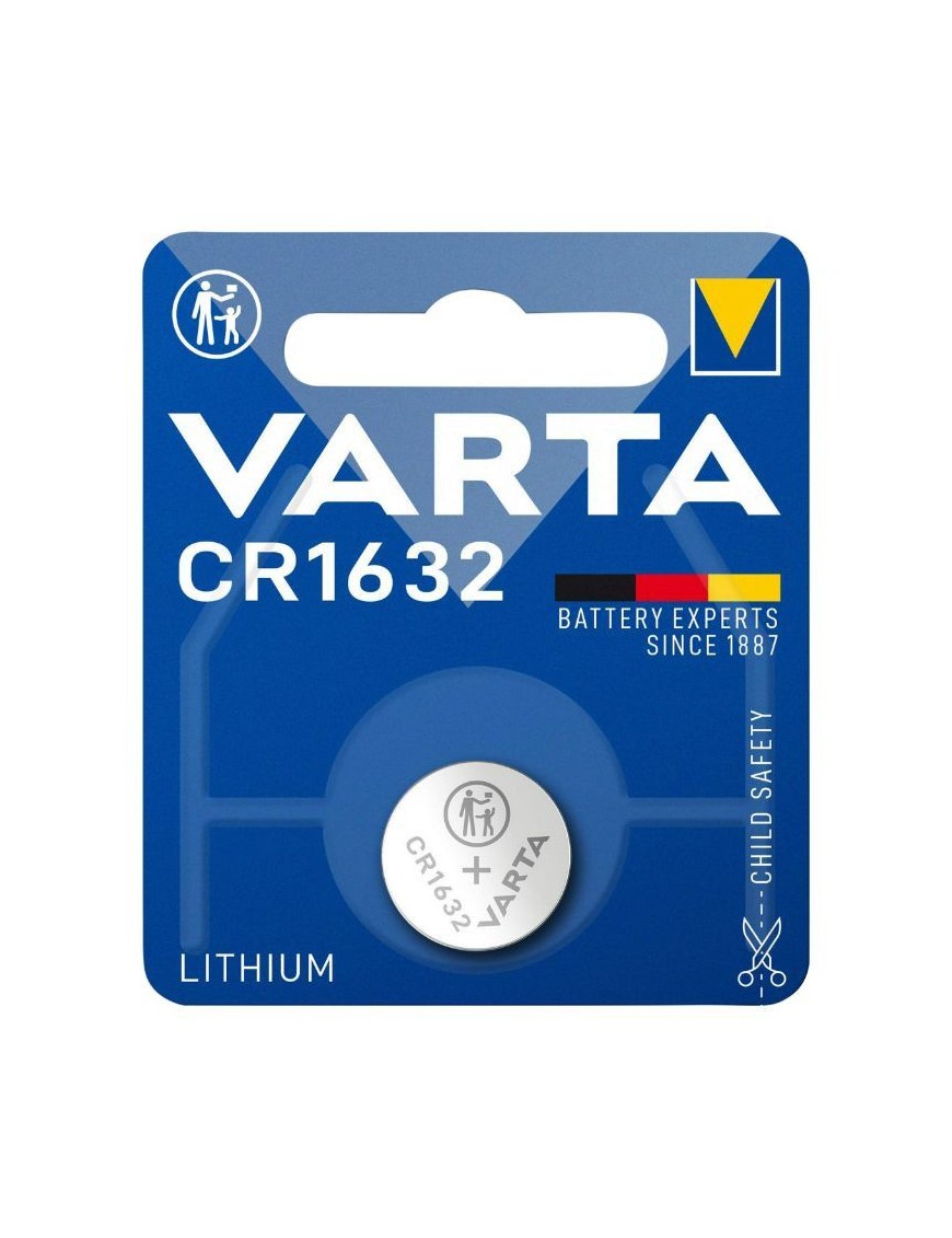 PILE BOUTON CR1632 VARTA LITHIUM 3V (VENDU A L'UNITE)