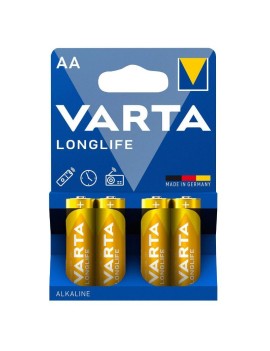 PILE LR06  1.5V  VARTA ALCALINE LONGLIFE AA (VENDU PAR 4)