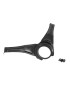 FIXATION PARE-CARTER CHAINE HERRMANS POUR VELO MUSCULAIRE 48 DTS DIAM 170 mm L 319 mm NOIR MAT