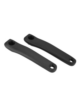 MANIVELLE DROITE + GAUCHE STRONGLIGHT MAGAN4 170mm  NOIR ISIS POUR BOSCH génération 1 -2 et 4-BROSE (DEPORT 10mm) - SANS VIS 