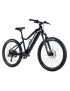 VELO ELECTRIQUE-VAE VTT 27,5 LEADER FOX ARIMO 2024 HOMME NOIR BRILLANT 9V MOTEUR ROUE AR BAFANG 36V 45Nm BATTERIE 20Ah (17,5'' 