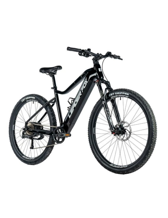 VELO ELECTRIQUE-VAE VTT 29 LEADER FOX ARIMO 2024 HOMME NOIR BRILLANT 9V MOTEUR ROUE AR BAFANG 36V 45Nm BATTERIE 20Ah (19'' - H4