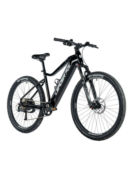 VELO ELECTRIQUE-VAE VTT 29 LEADER FOX ARIMO 2024 HOMME NOIR BRILLANT 9V MOTEUR ROUE AR BAFANG 36V 45Nm BATTERIE 20Ah (17,5'' - 