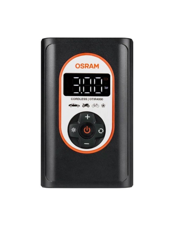 COMPRESSEUR-GONFLEUR UNIVERSEL TYRE INFLATE 4000 (12V)  -OSRAM-