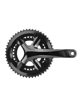 PEDALIER ROUTE SHIMANO 11V. RS510 NOIR 172.5mm 50-34 (COMPATIBLE TOUT GROUPE) (MONTAGE ATELIER)