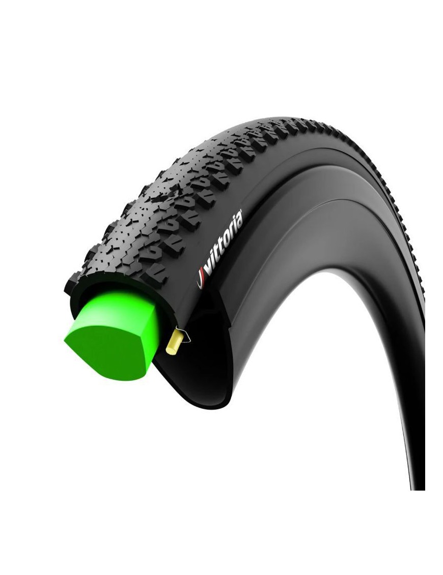 MOUSSE ANTICREVAISON PNEU ROUTE-GRAVEL TUBELESS READY VITTORIA AIR-LINER LIGHT GRAVEL POUR 700 LARGEUR 42-50 (VENDU A L'UNITE)