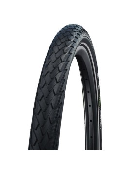 PNEU CITY 24 X 1.75 SCHWALBE MARATHON GREEN NOIR TR (47-507) RENFORT GREENGUARD FLANC REFLEX COMPATIBLE VAE