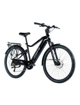 VELO ELECTRIQUE-VAE VTC 29 LEADER FOX SANDY 2024 HOMME NOIR BRILLANT 9V MOTEUR ROUE AR BAFANG 36V 45Nm BATTERIE 20Ah (20,5'' - 