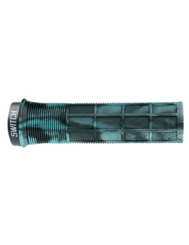 POIGNEE CITY-VTT SWITCH SUPERGRIP LOCK-ON SMOKE BLEU CLAIR (PAIRE)