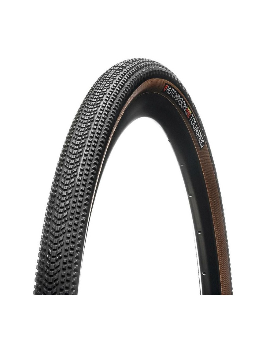 PNEU GRAVEL 700 X 40 HUTCHINSON TOUAREG TAN NOIR-MARRON TR (40-622)