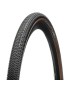 PNEU GRAVEL 700 X 40 HUTCHINSON TOUAREG RENFORCE NOIR-MARRON TUBELESS READY TS (40-622)