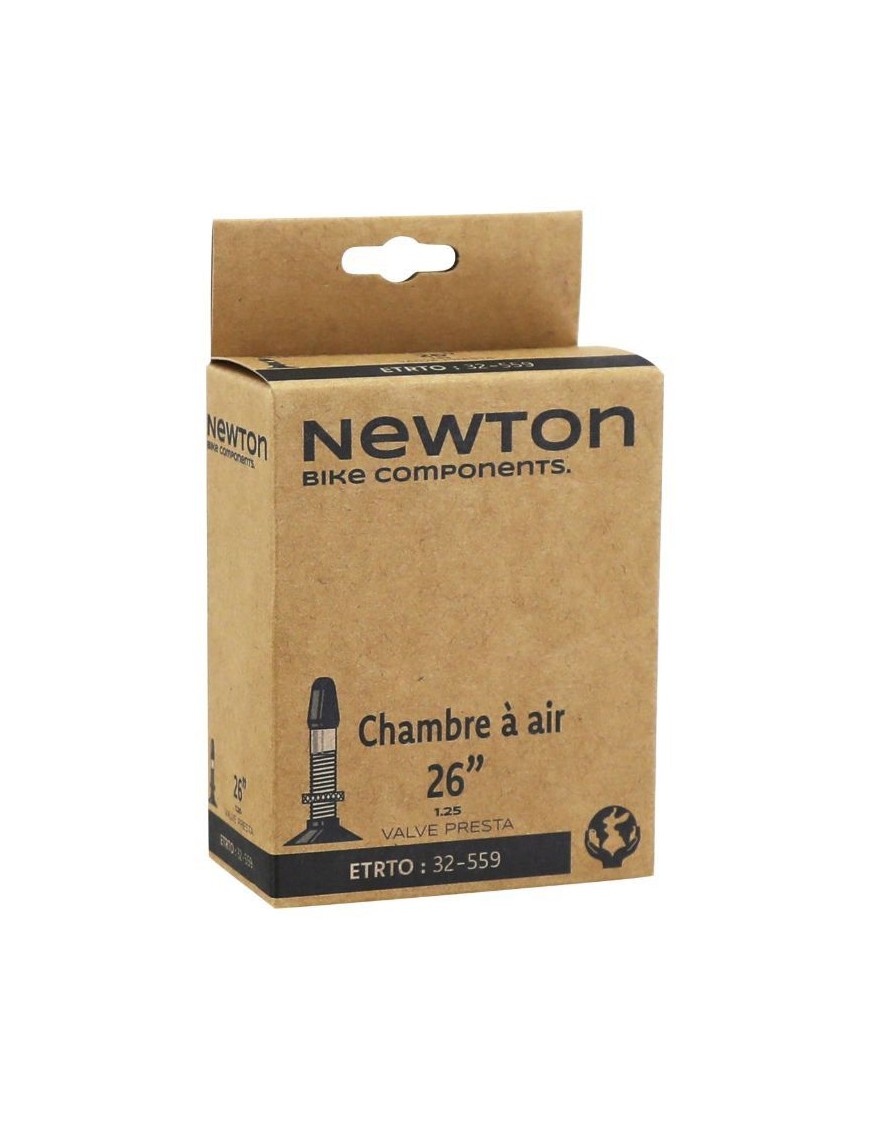 CHAMBRE A AIR VELO 26 x 1.25 NEWTON VALVE PRESTA