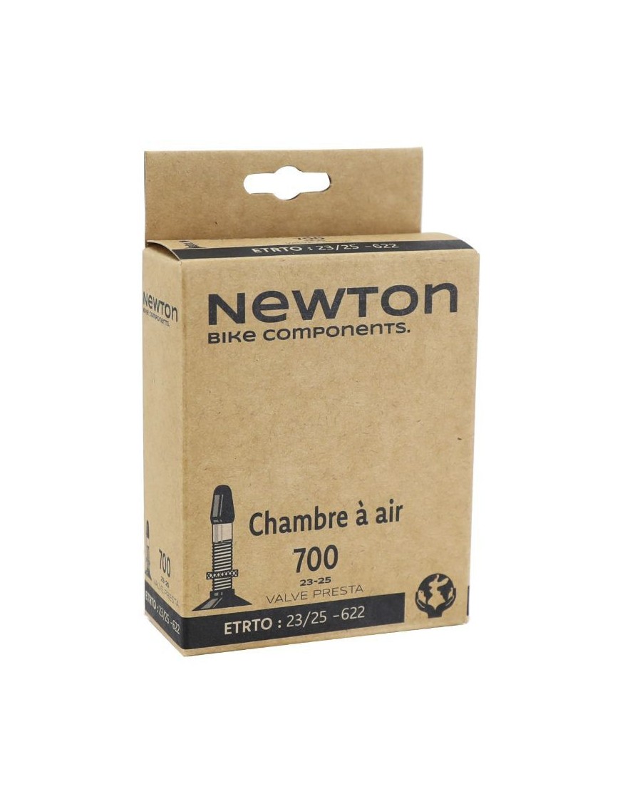 CHAMBRE A AIR VELO 700 x 23-25 NEWTON VALVE PRESTA 60mm