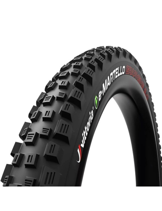 PNEU VTT GRAVITY - VAE 29 X 2.40 VITTORIA e-MARTELLO ENDURO TNT GRAPHENE 2.0 NOIR TUBELESS READY TS (60-622) HOMOLOGUE VAE e50 