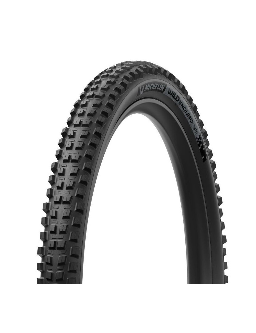 PNEU VTT GRAVITY 29 X 2.50 MICHELIN WILD ENDURO MH RACING LINE NOIR STICKERS DARK TUBELESS READY TS (63-622)
