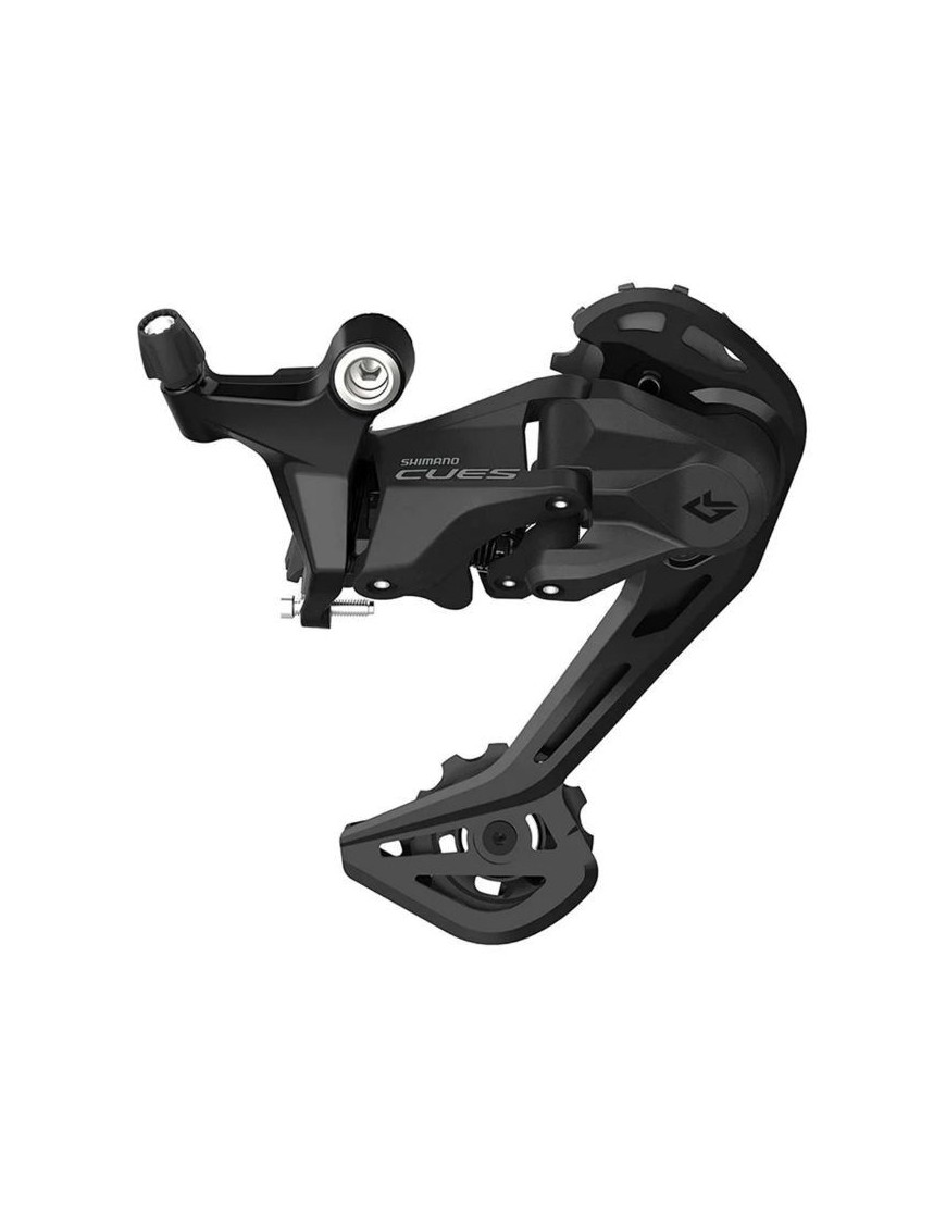 DERAILLEUR VTT ARRIERE SHIMANO 9V. CUES U4020 SHADOW RD POUR DOUBLE PLATEAU