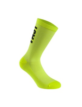 CHAUSSETTES-SOCQUETTES ETE GIST RIDE FAST JAUNE FLUO 40-43  ANTIBACTERIEN - HAUTEUR 22CM (PAIRE) -5875