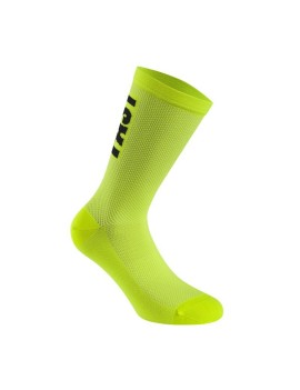 CHAUSSETTES-SOCQUETTES ETE GIST RIDE FAST JAUNE FLUO 36-39  ANTIBACTERIEN - HAUTEUR 22CM (PAIRE) -5875