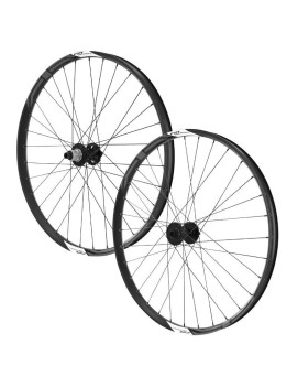 ROUES VTT 27,5" FIR GALAXIUM E.BIKE DISQUE 6 TROUS ALU NOIR CASSETTE SRAM XD 12V. AXE TRAVERSANT 15-110 ET 12-148 HAUTEUR-PROFI