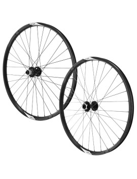 ROUES VTT 29" FIR GALAXIUM E.BIKE DISQUE 6 TROUS ALU NOIR CASSETTE SHIMANO SH 12-11-10-9V. AXE TRAVERSANT 15-110 ET 12-148 HAUT