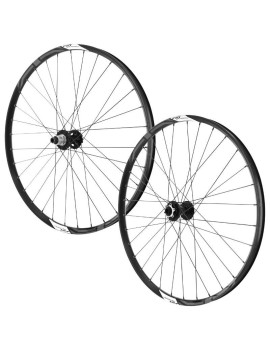 ROUES VTT 29" FIR GALAXIUM E.BIKE DISQUE 6 TROUS ALU NOIR CASSETTE SRAM XD 12V. AXE TRAVERSANT 15-110 ET 12-148 HAUTEUR-PROFIL 