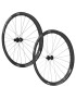 ROUES ROUTE 700 FIR FC 38D DISQUE CENTERLOCK CARBONE NOIR CASSETTE SHIMANO SH 12-11-10V. AXE TRAVERSANT 12-100 ET 12-142 HAUTEU