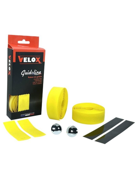 RUBAN DE GUIDON - CINTRE VELOX MAXI CORK JAUNE  - GUIDOLINE