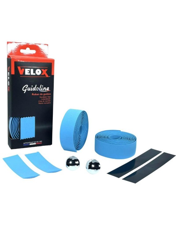 RUBAN DE GUIDON - CINTRE VELOX MAXI CORK BLEU CIEL  - GUIDOLINE