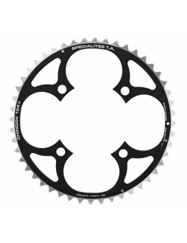 PLATEAU VTT 4BRA D.104 TA CHINOOK TRIPLE 48DTS EXTERIEUR NOIR ALU POUR SHIMANO - SRAM - RACE FACE - FSA 8-9V.