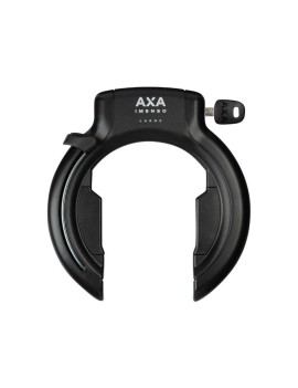 ANTIVOL VELO FER A CHEVAL AXA IMENSO GRANDE OUVERTURE 75mm NOIR (SANS FIXATION) - COMPATIBLE PLUG ULC-   SECURITE NIVEAU 12-15 