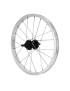 ROUE CITY 16" x 1.75 ALU ARRIERE MOY ACIER NOIR 100 mm AXE PLEIN ROUE LIBRE 1 V.