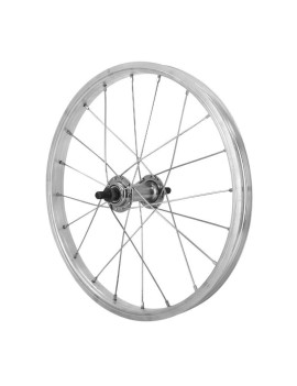 ROUE CITY 16" x 1.75 ALU AVANT MOY ACIER 100 mm AXE PLEIN