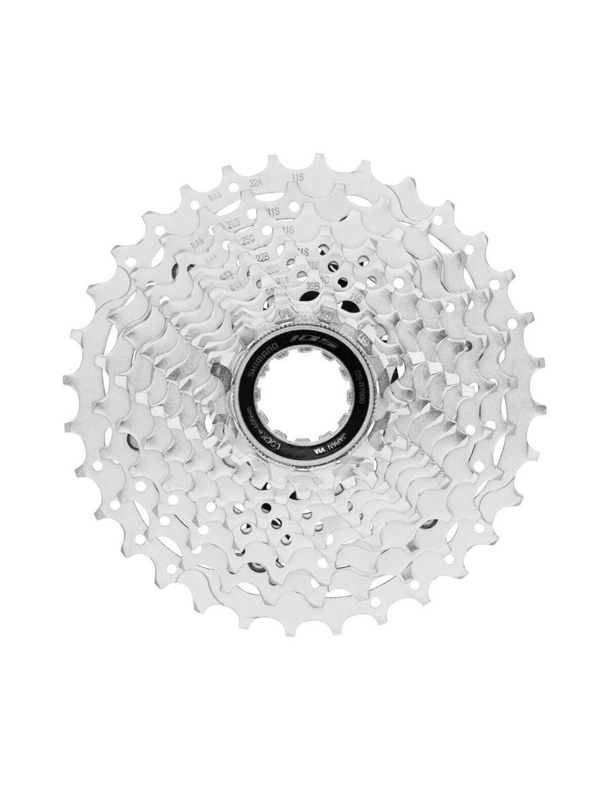 CASSETTE 11V. SHIMANO 105 R7000 HG 11-32 (11-12-13-14-16-18-20-22-25-28-32) (EN SACHET POUR ATELIER)