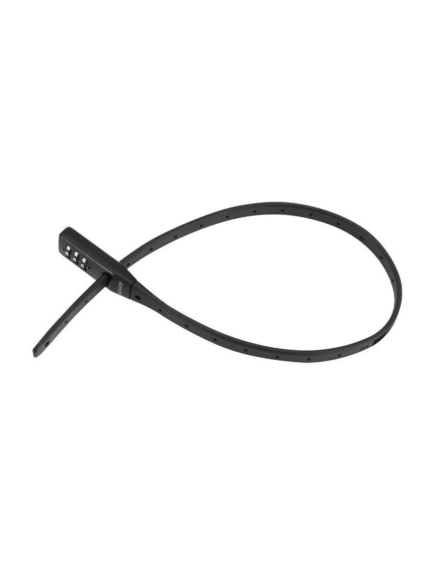 ANTIVOL VELO CABLE A  COMBINAISON AUVRAY FLEXI.LOCK L 50 cm NOIR -SECURITE NIVEAU 1-10-