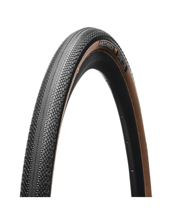 PNEU GRAVEL 700 X 40 HUTCHINSON OVERIDE RENFORCE NOIR-MARRON TUBELESS READY RENFORCE TS (40-622)