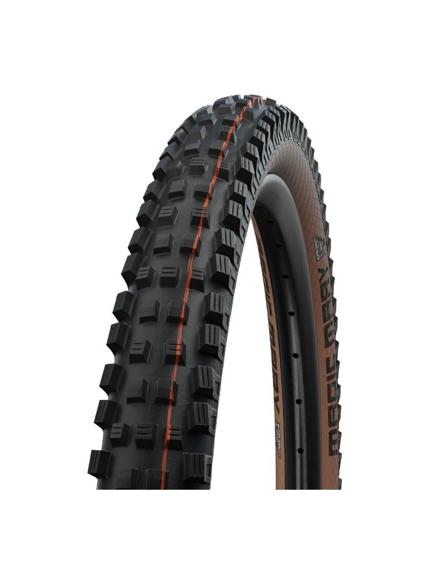 PNEU VTT GRAVITY 27.5 X 2.40 SCHWALBE MAGIC MARY EVO ADDIX SUPER GRAVITY SOFT NOIR TS TUBELESS-TUBETYPE (62-584) (650B) COMPATI