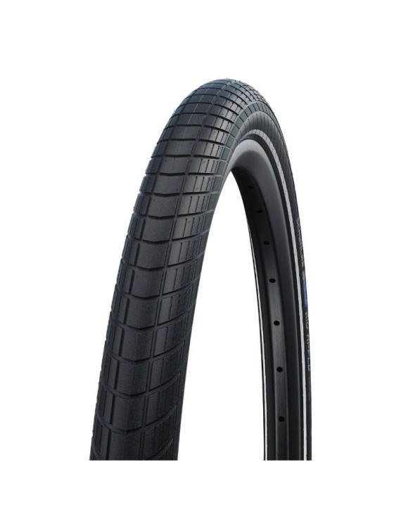 PNEU VTT URBAIN 16 X 2.00 SCHWALBE BIG APPLE NOIR TR (50-305) RENFORT RACEGUARD COMPATIBLE VAE