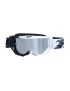 MASQUE-LUNETTES CROSS PROGRIP 3300 FL VISION NOIR-BLANC ECRAN MIROIR LIGHT SENSITIVE ANTI-RAYURES-ANTI U.V.-ANTI-BUEE (HOMOLOGU