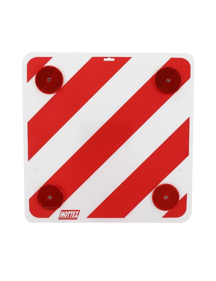 PANNEAU DE SIGNALISATION CAMPING CAR POUR PORTE VELOS (50x50 cm)