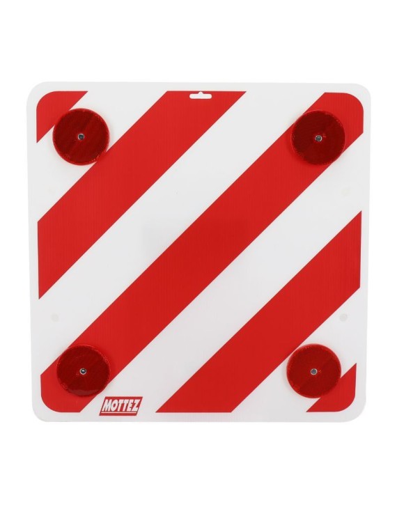 PANNEAU DE SIGNALISATION CAMPING CAR POUR PORTE VELOS (50x50 cm)