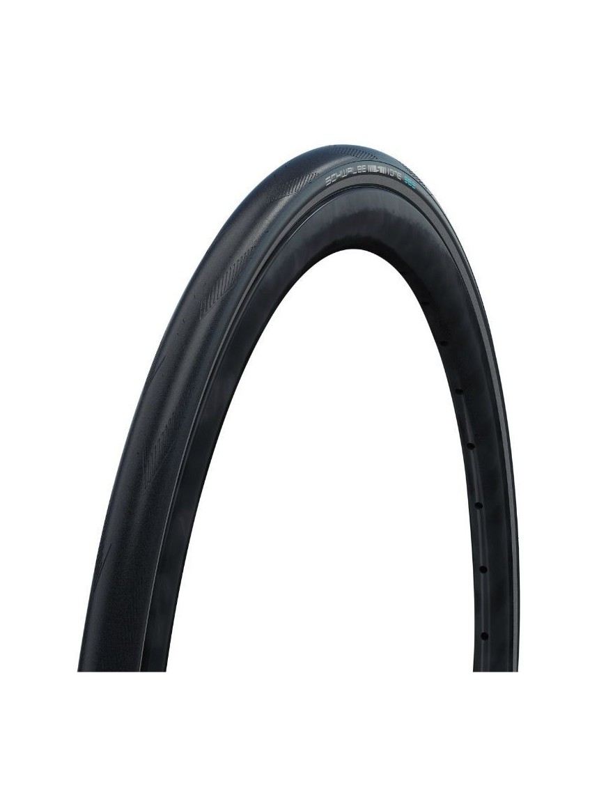 PNEU ROUTE 700 X 28 SCHWALBE ONE 365 RACEGUARD ADDIX TS NOIR FLANC REFLEX (28-622) COMPATIBLE VAE