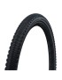 PNEU GRAVEL 700 X 50 SCHWALBE G-ONE OVERLAND 365 ADDIX NOIR TS (50-622) TLE RENFORT RACEGUARD TUBELESS-TUBETYPE HOMOLOGUE VAE e