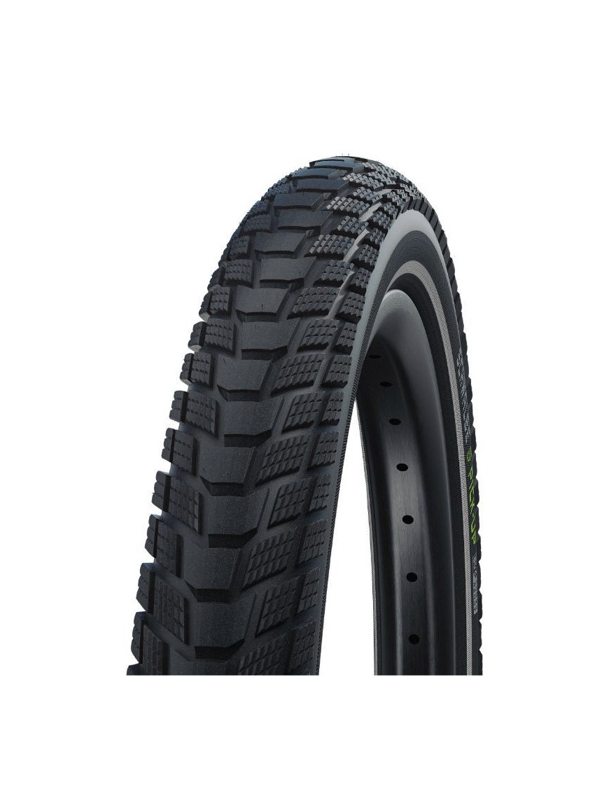 PNEU CARGO - CITY 16 X 2.15 SCHWALBE PICK-UP NOIR TR  DOUBLE DEFENSE (55-305) COMPATIBLE VAE (POIDS MAX 115kgs)