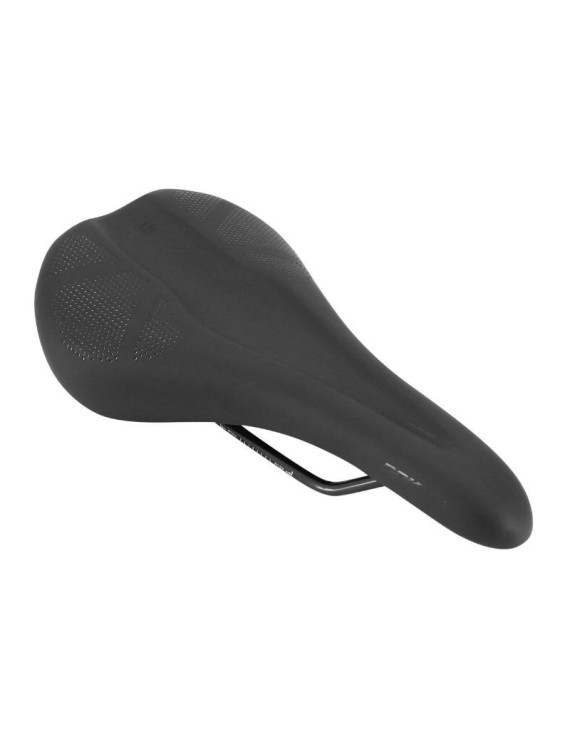 SELLE NEWTON ROUTE-VTT NOIR MAD 276x151mm RAIL ACIER NOIR