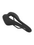 SELLE NEWTON ROUTE-VTT NOIR MADSAD1 AVEC TROU CENTRAL 269x140mm RAIL ACIER NOIR