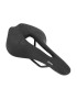 SELLE NEWTON ROUTE-VTT NOIR MADSAD3 AVEC TROU CENTRAL 258x157mm RAIL ACIER NOIR