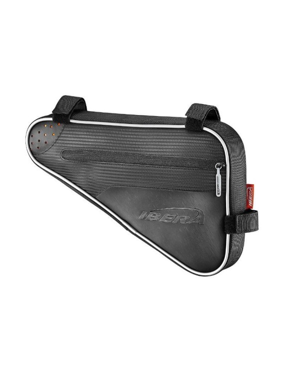 SACOCHE DE CADRE VELO TRIANGLE IBERA RESISTANT A L'EAU NOIR (31x21x6cm)