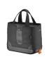 PANIER-SAC AVEC POIGNEES IBERA SHOPPING NOIR 16L FIXATION ARRIERE SYSTEME PAKRAK ET GIANT (36x16x30cm)