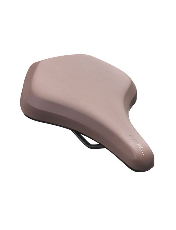 SELLE NEWTON CITY ROY MINIMA MARRON CLAIR 262x190mm RAIL ACIER