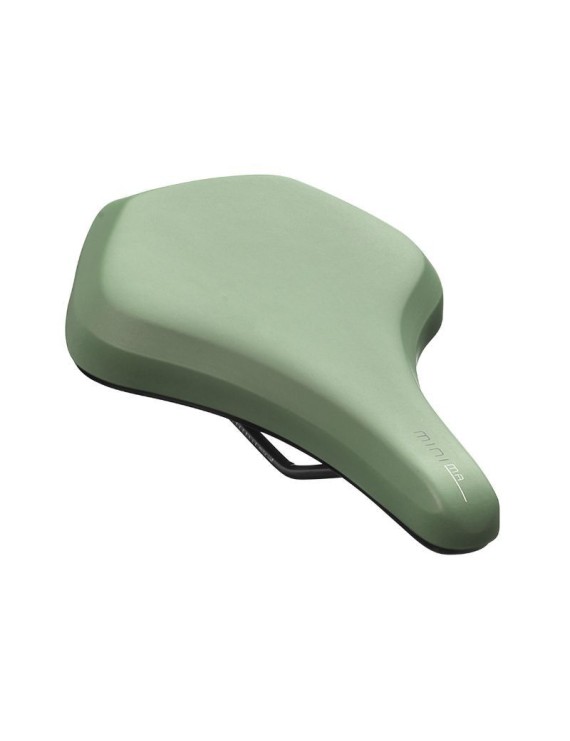 SELLE NEWTON CITY ROY MINIMA VERT 262x190mm RAIL ACIER